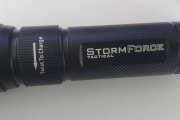 StormForce Rechargable 10W Cree Focus Beam Flashlight 720Lumens IP54 Aluminium
